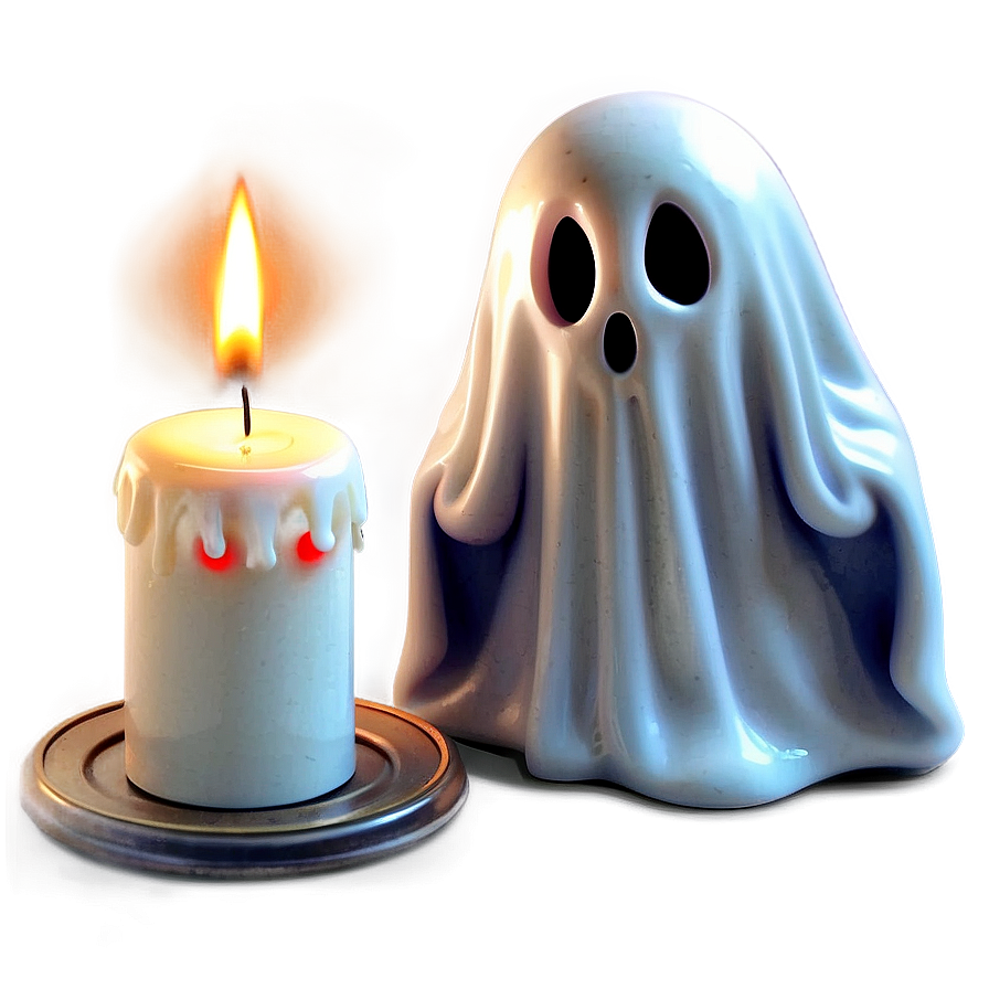 Ghost With Candle Png Ydh70 PNG