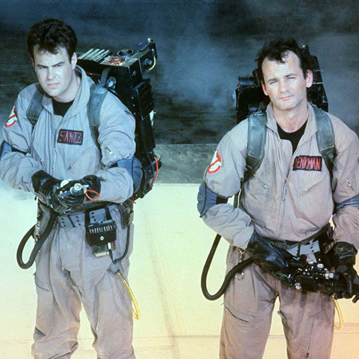 The Iconic Ghostbusters Team in Action