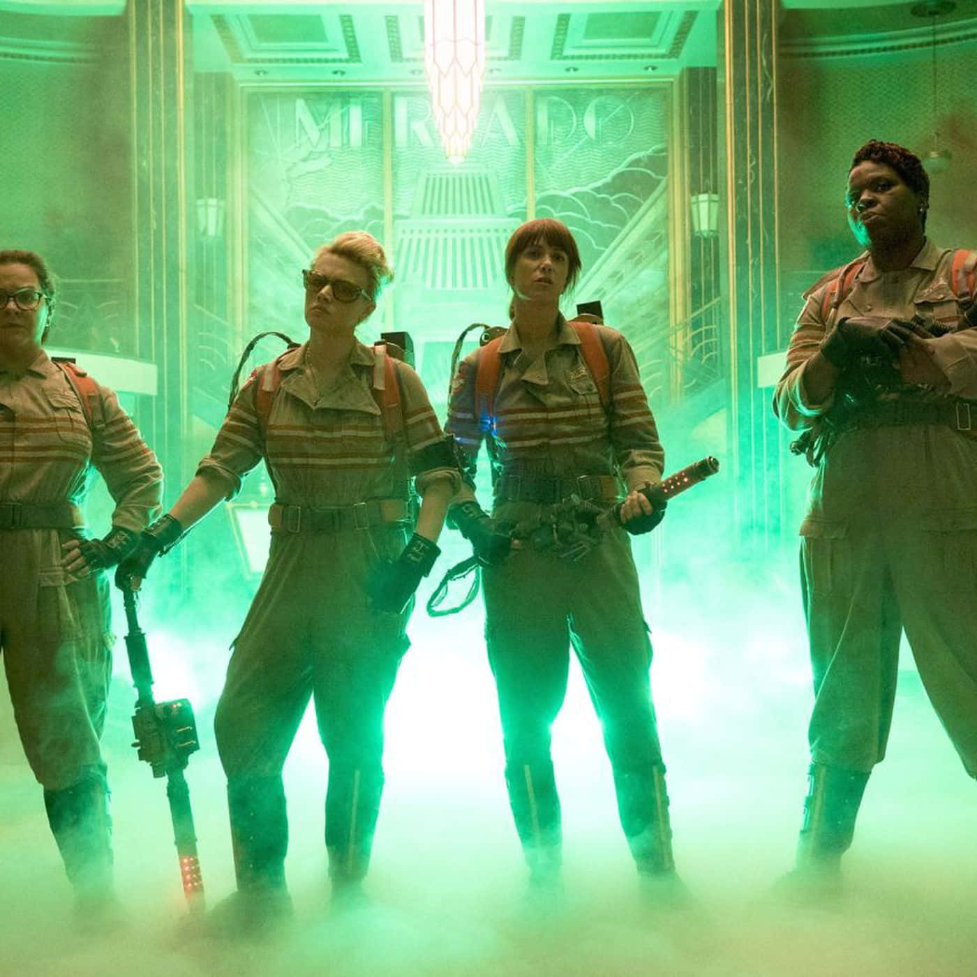 Ghostbusters Team Ready for Action