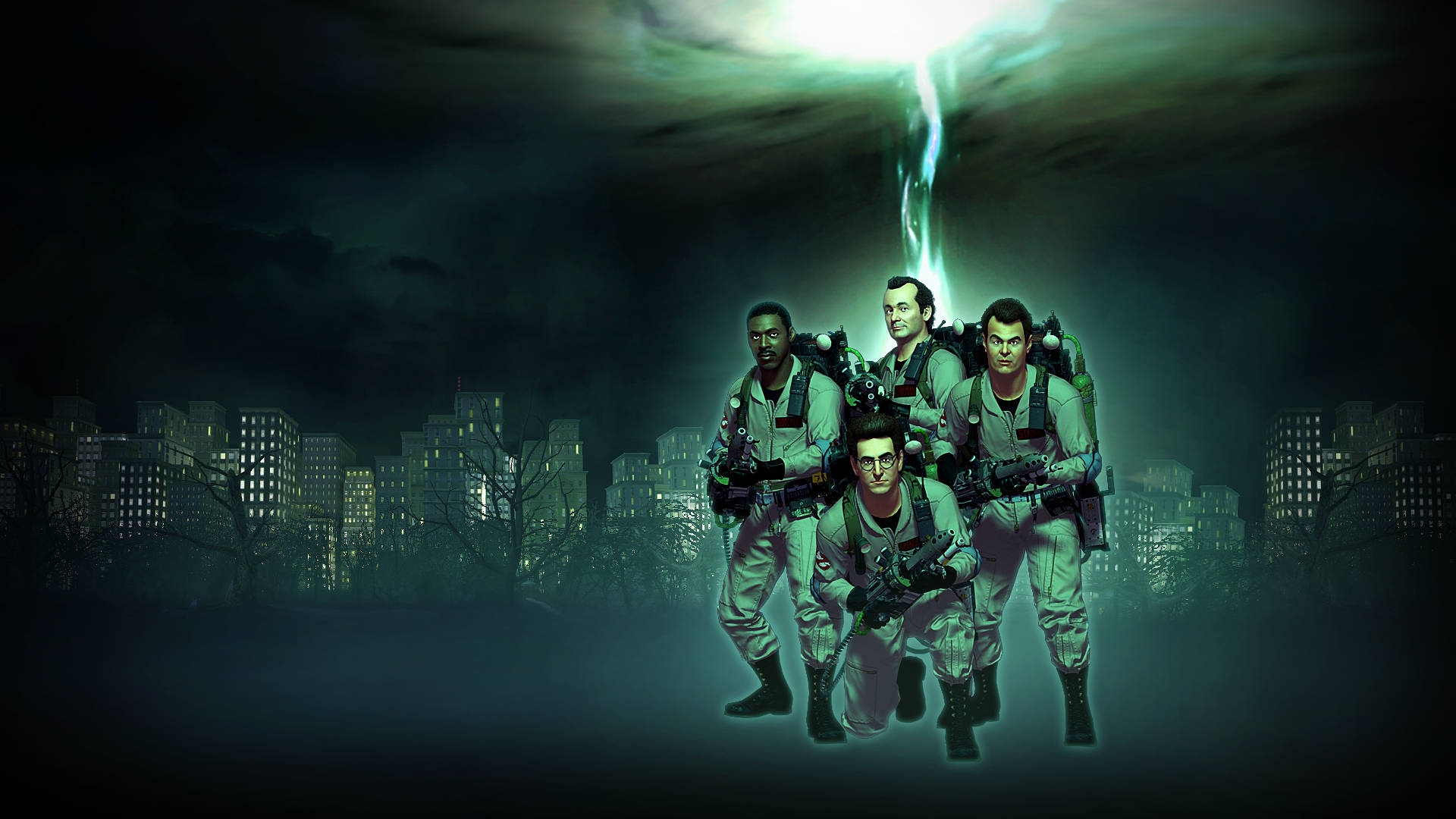 Ghostbusters City Animated 3d