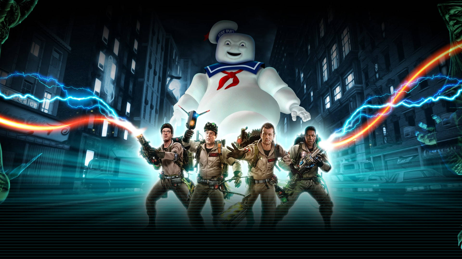Ghostbusters Mega Stay Puft Background