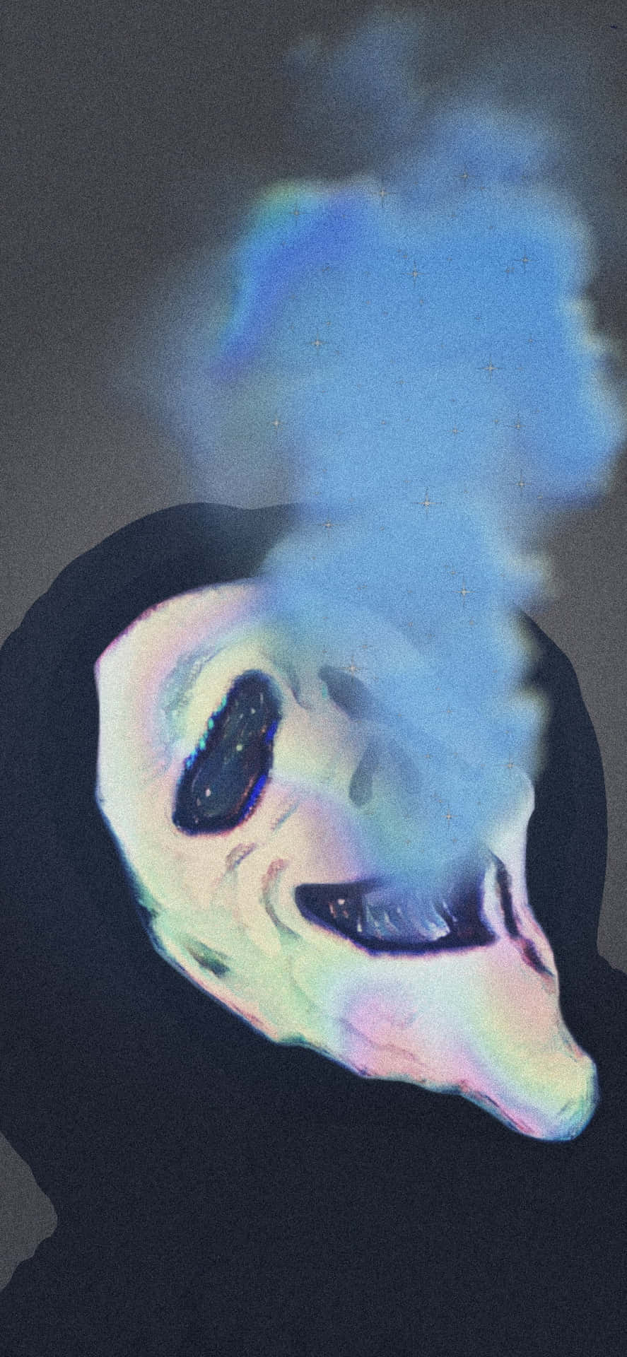 Ghostface Aesthetic - The Iconic Masked Figure Wallpaper