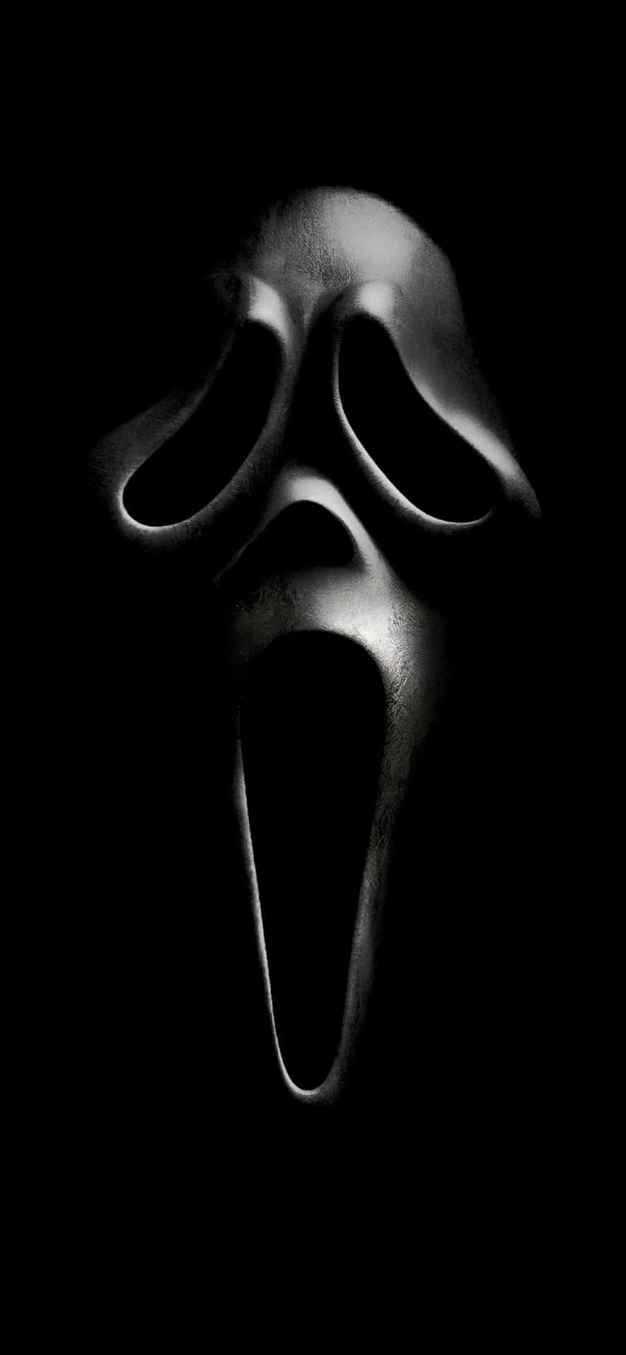 Ghostface Maskin Darkness Wallpaper