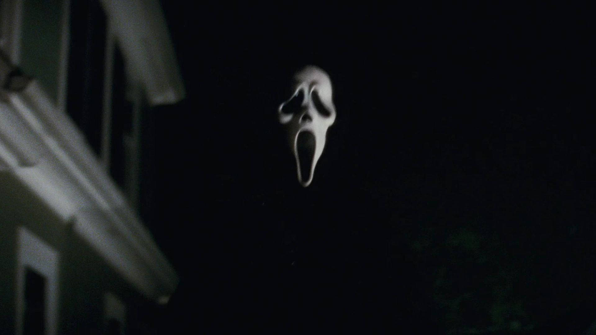Ghostface Scream Horror Villain Wallpaper