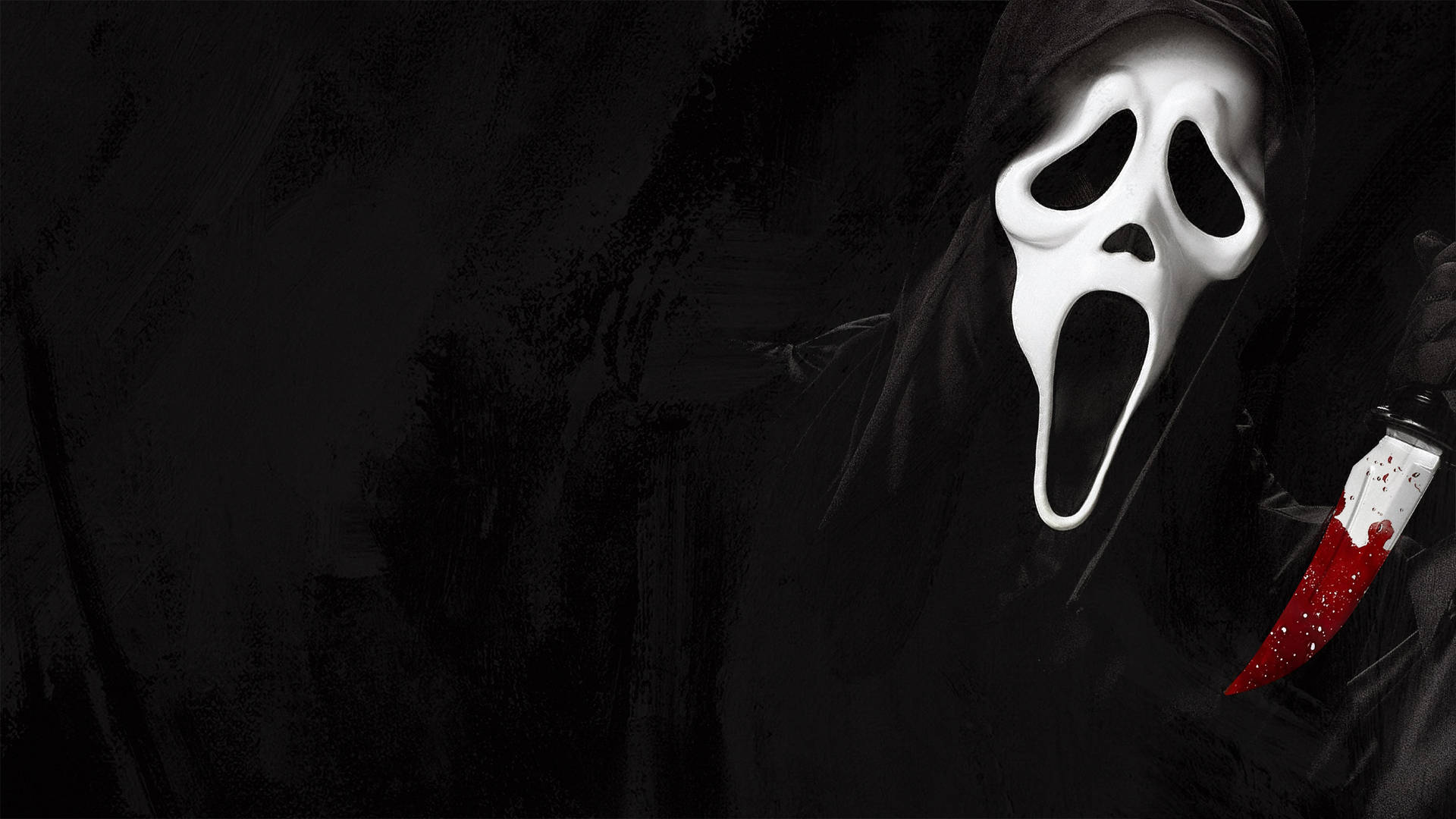 Ghostface Scream Killer Art Background