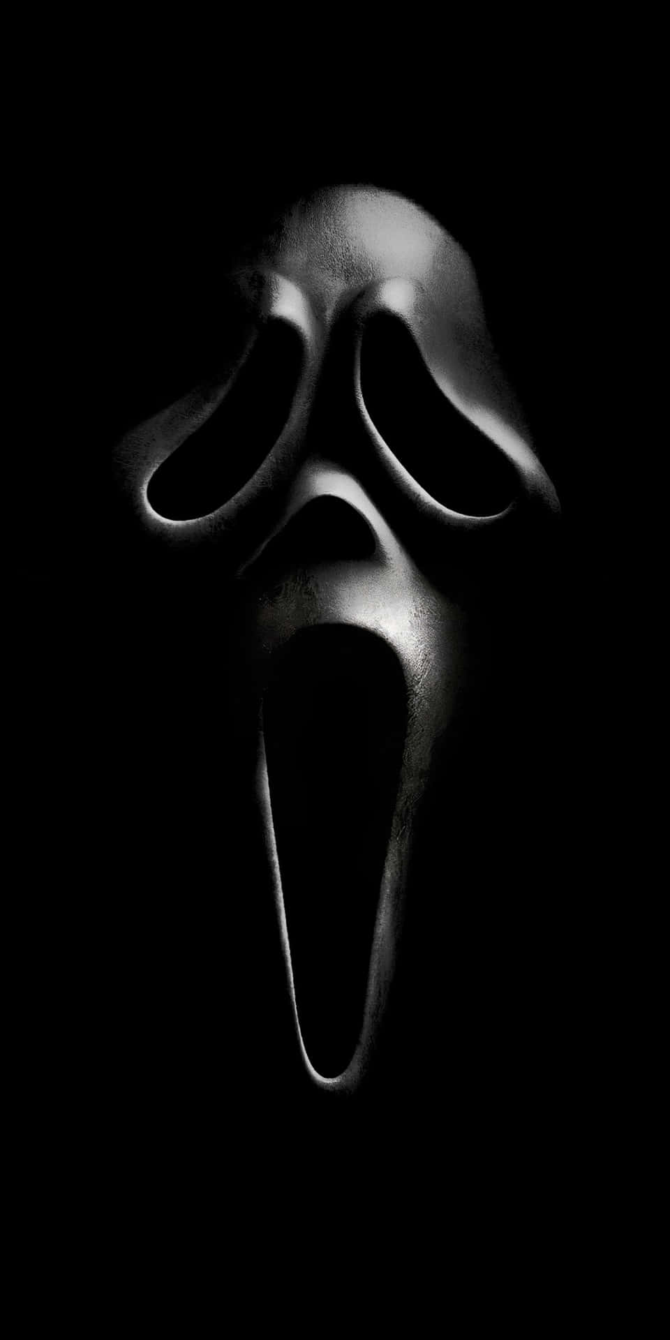 Ghostface Scream Maskin Darkness Wallpaper