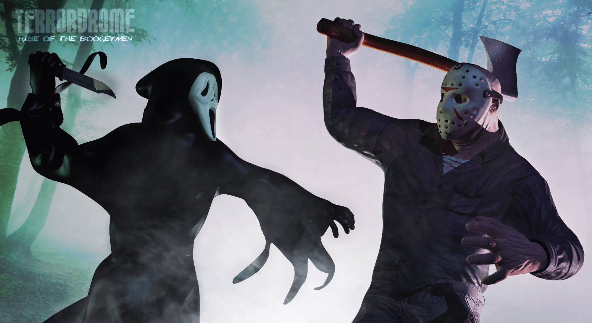 Ghostface Vs Jason Terrordrome Background
