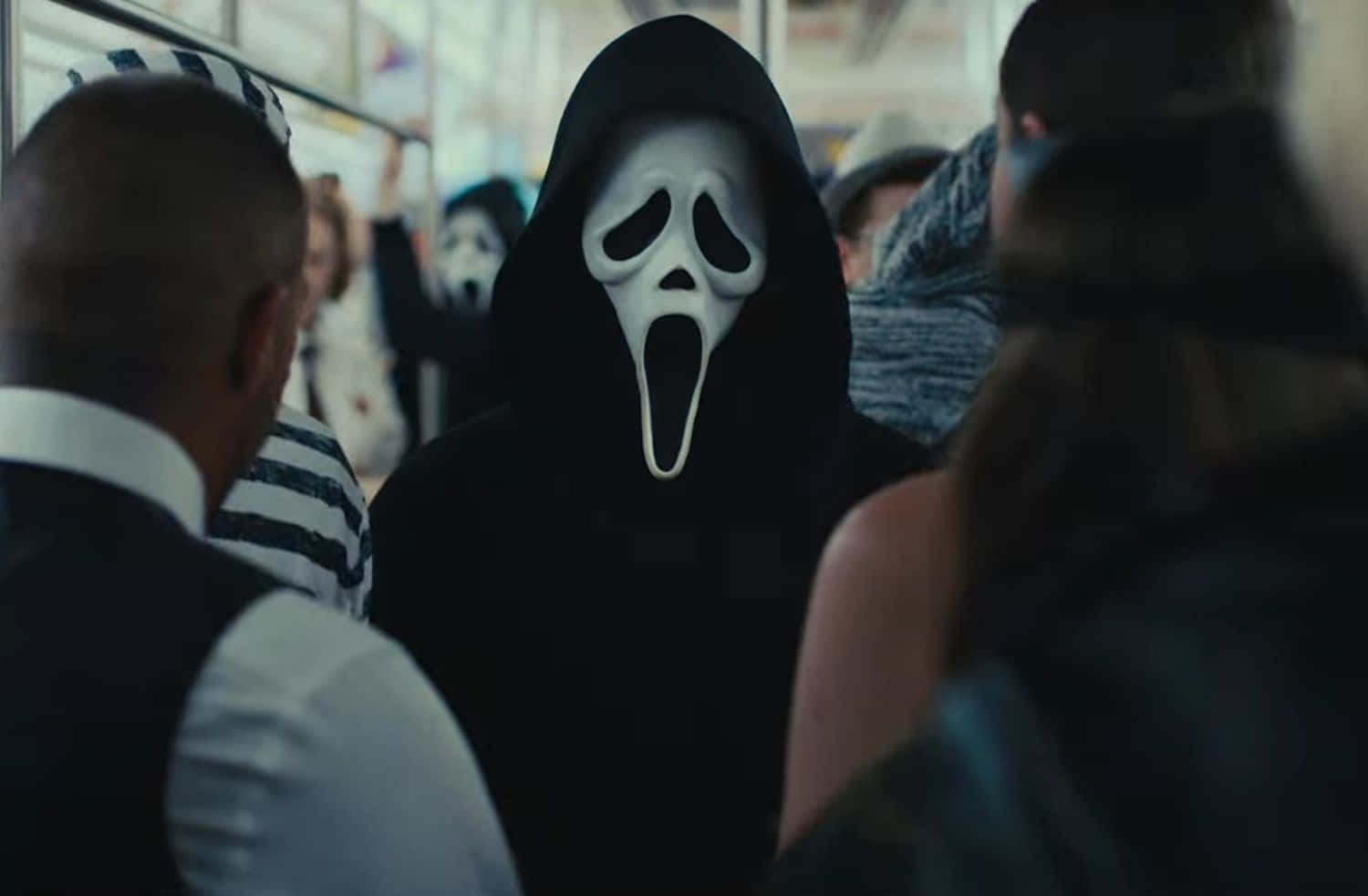 Ghostfacein Crowd Scream6 Wallpaper