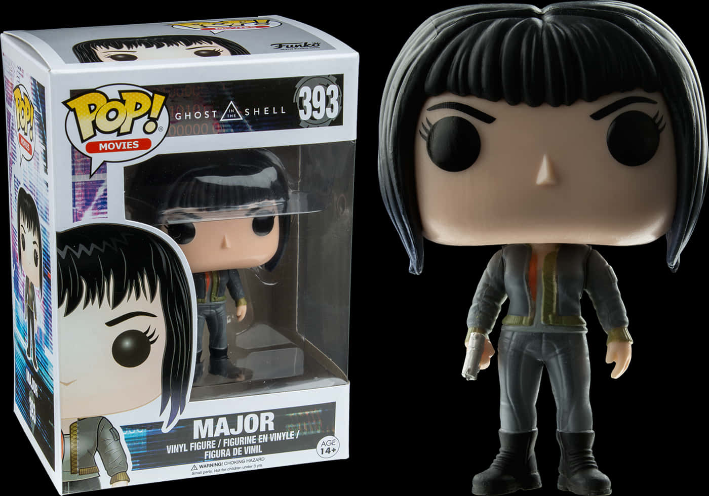 Ghostinthe Shell Major Funko Pop PNG