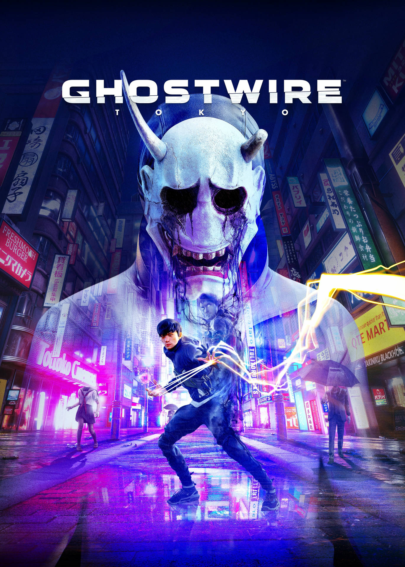 Ghostwire Tokyo Official Game Cover Wallpaper