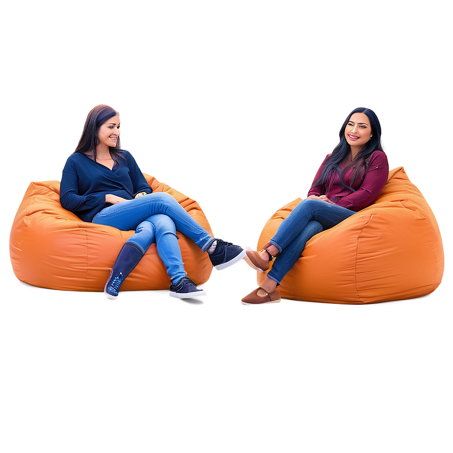 Giant Beanbag Lounge Png 8 PNG