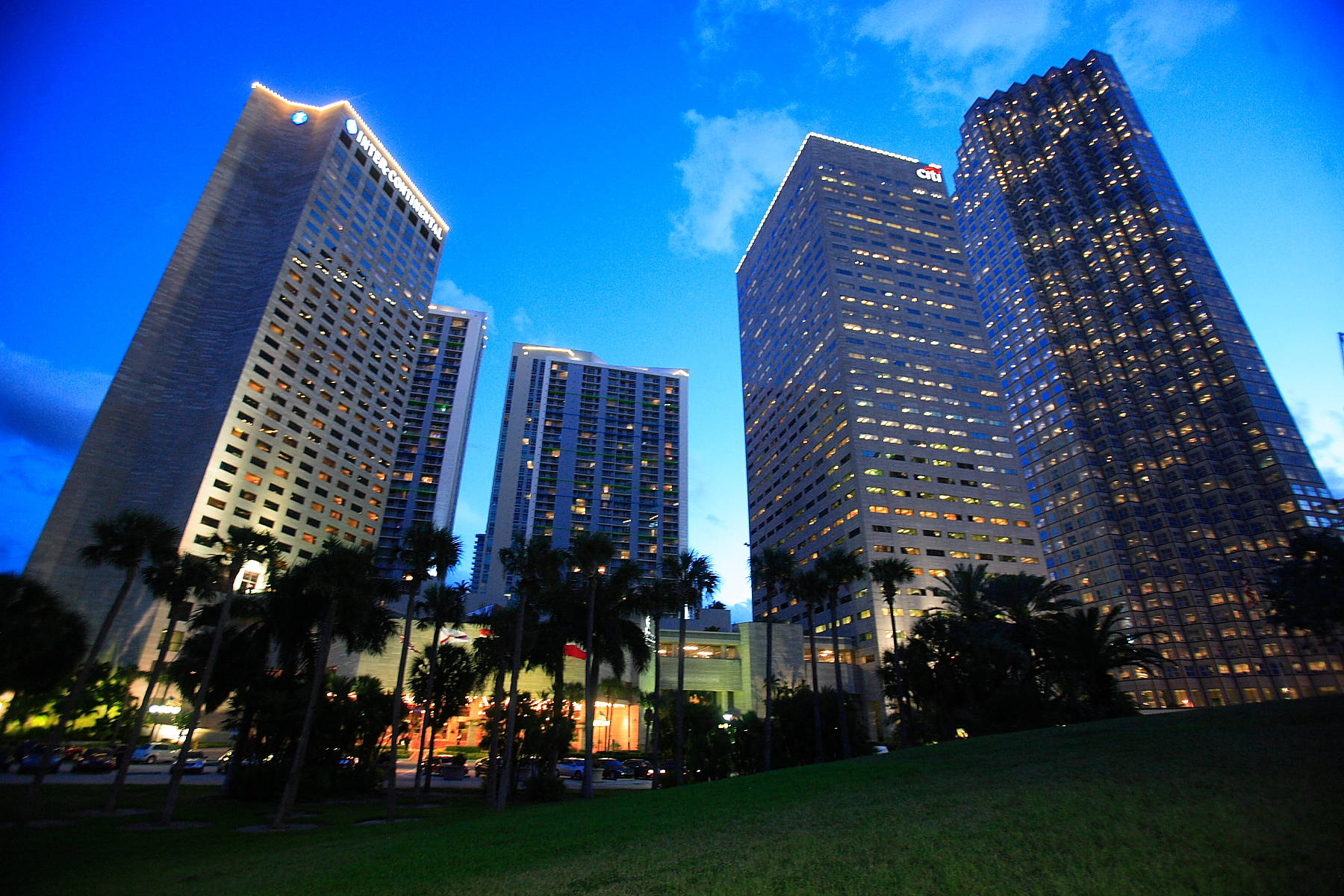 Giant Buildings In Miami