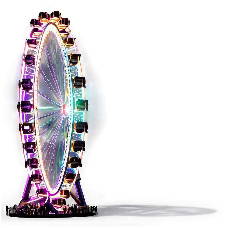 Giant Ferris Wheel Transparent Background Png Pfb18 PNG