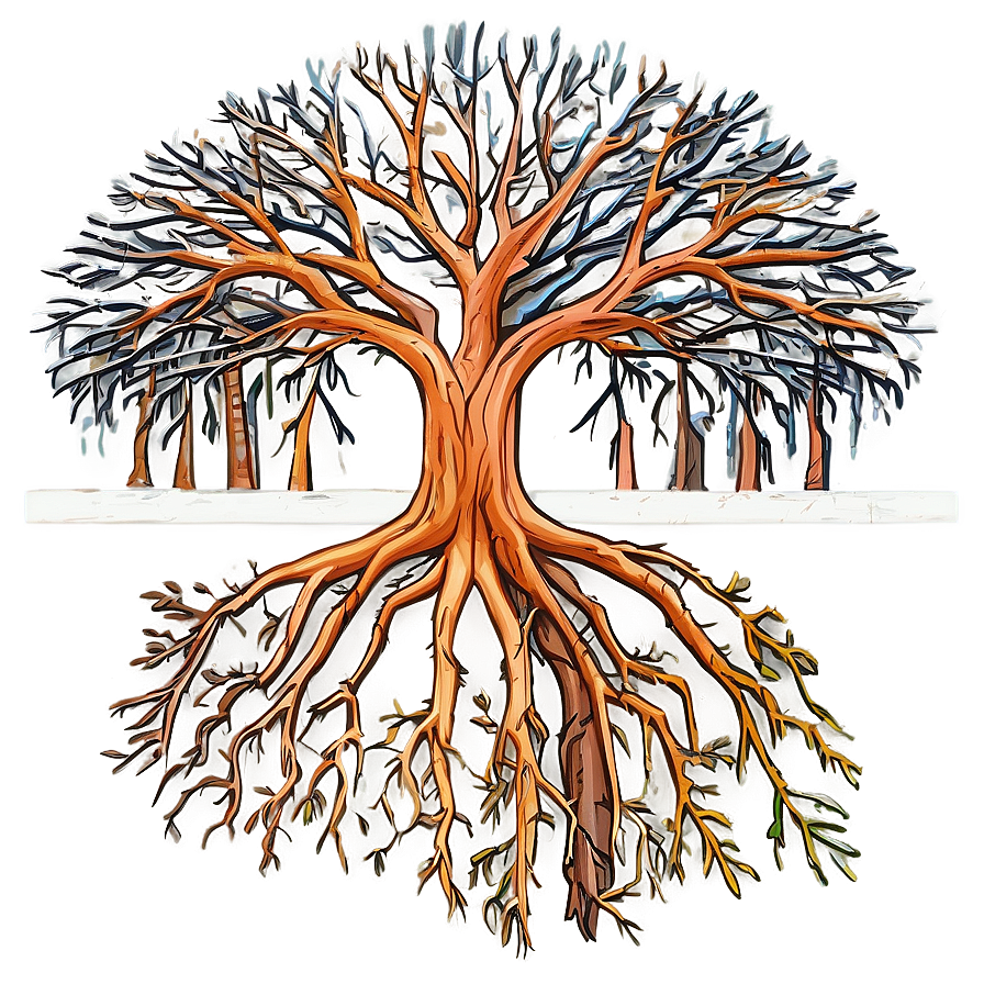 Giant Tree Roots Representation Png Atq1 PNG