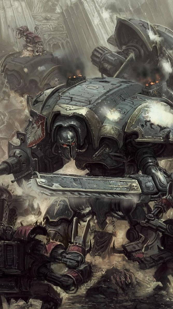 Giant War Robot Warhammer Wallpaper