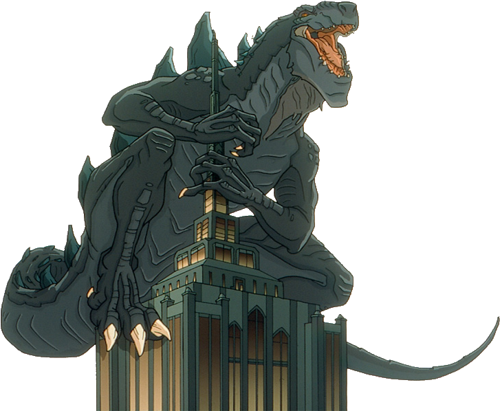 Giant_ Monster_ Attack_ Skyscraper PNG