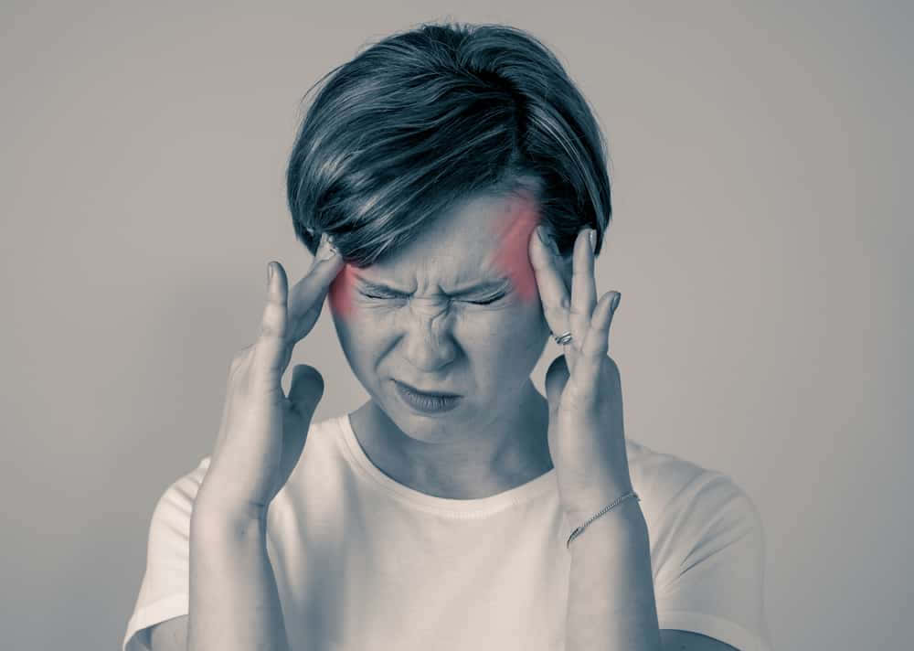 Giddy Woman With Migraine Wallpaper
