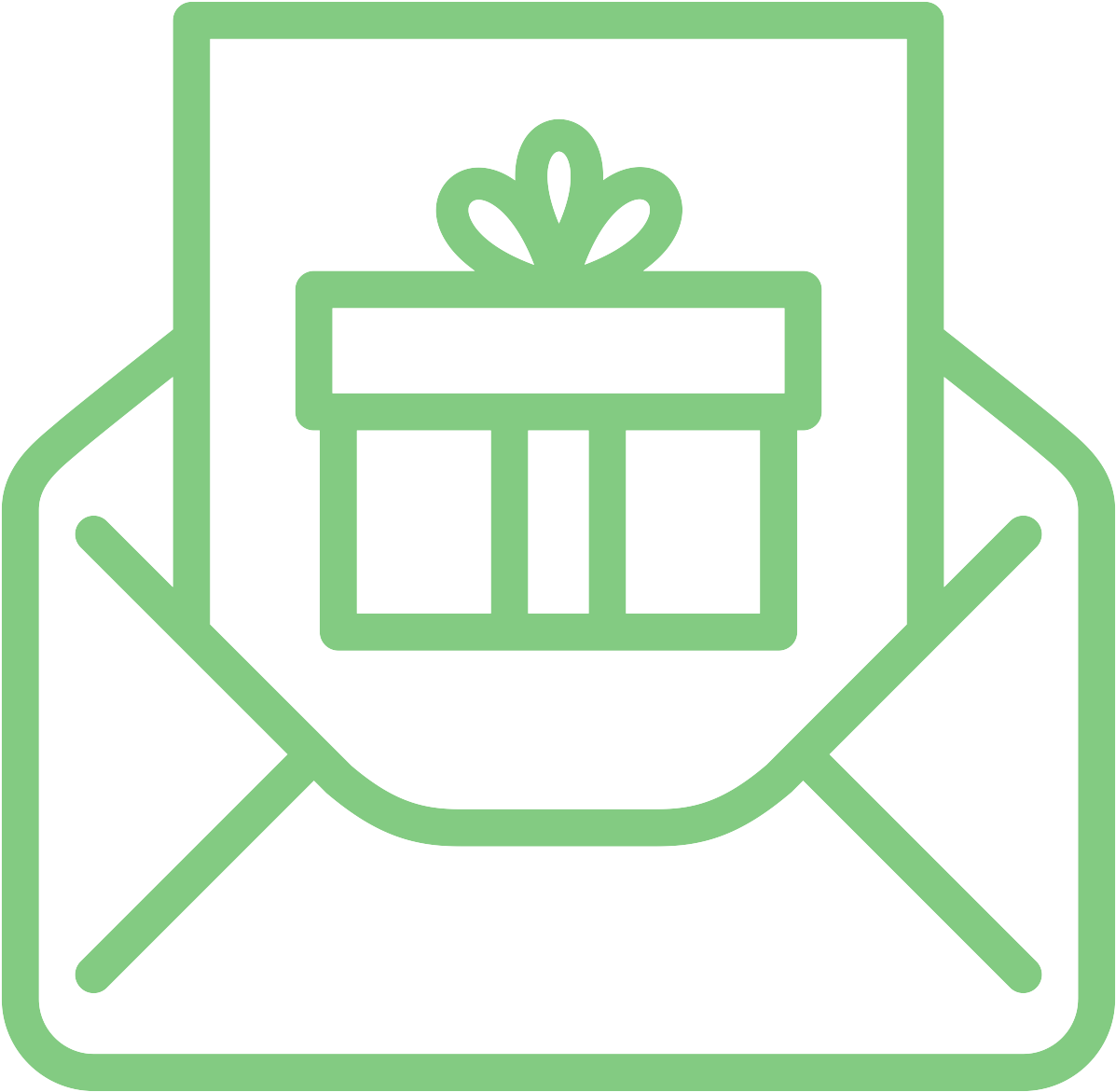 Gift Envelope Icon PNG