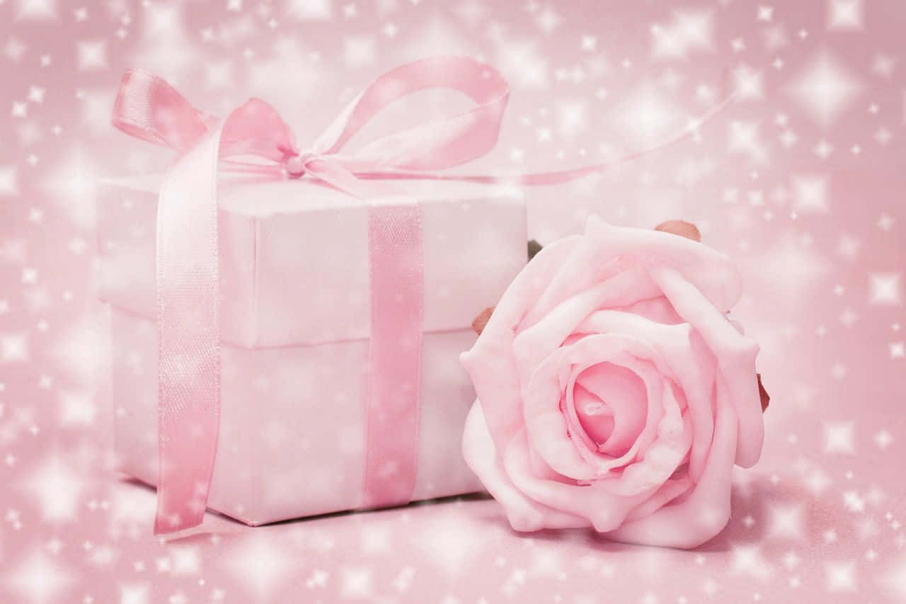 Pink Rose Gift Picture