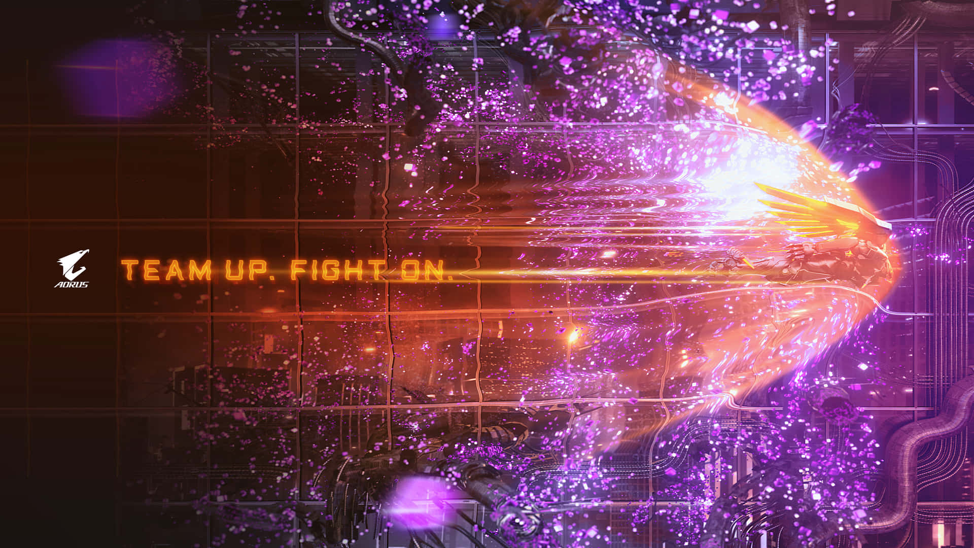 Gigabyte Team Up Fight On Wallpaper Wallpaper