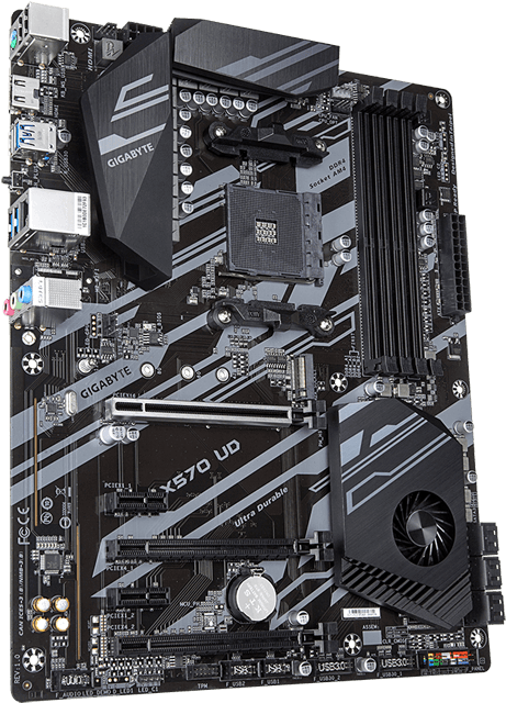 Gigabyte X570 U D Motherboard PNG