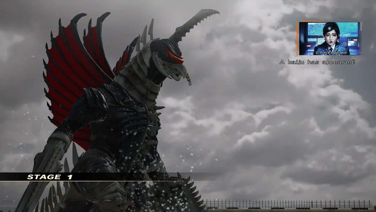 Elicónico Monstruo Gigan Del Universo De Godzilla. Fondo de pantalla
