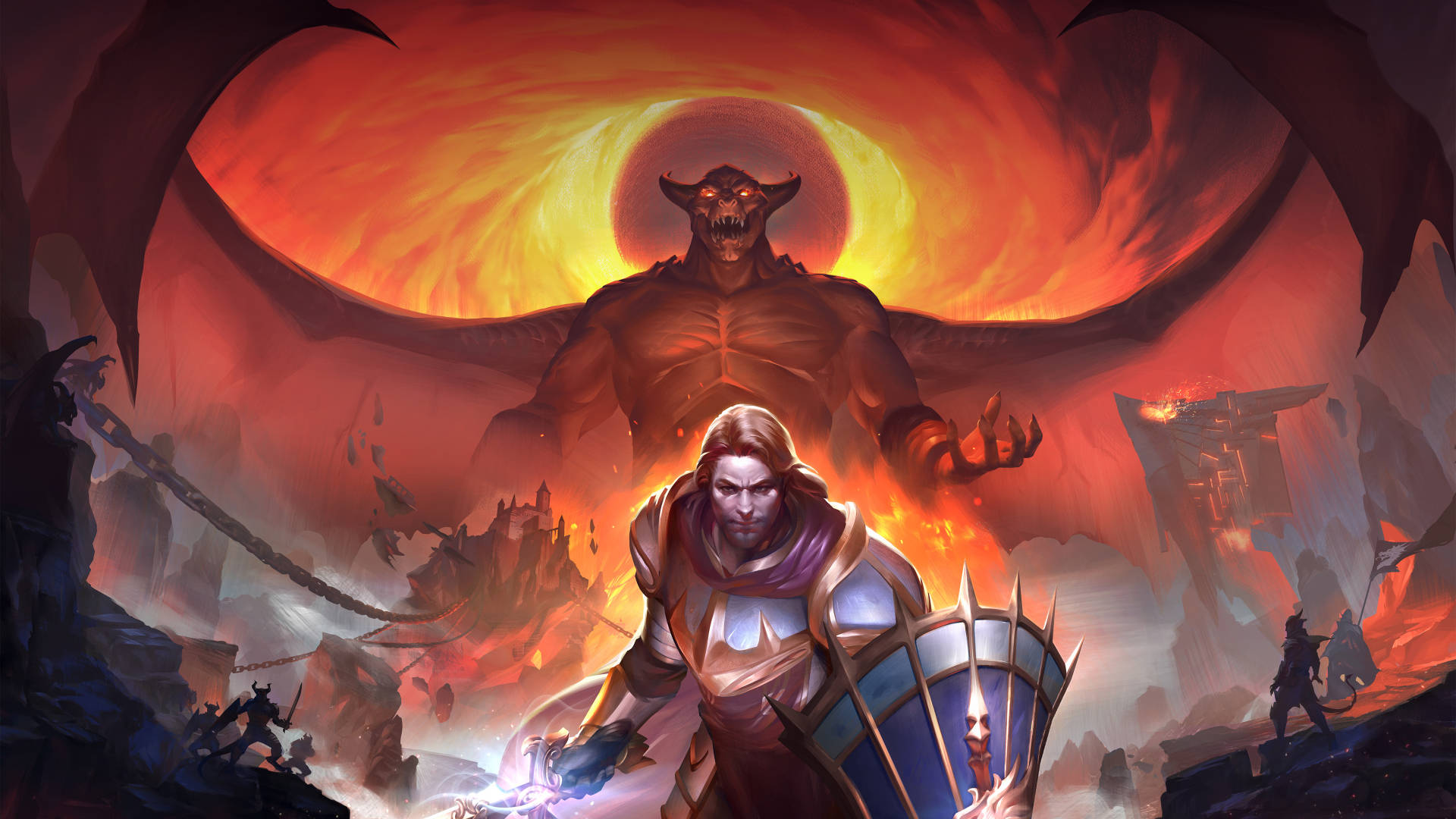 Gigantic Demon Hellbound Background
