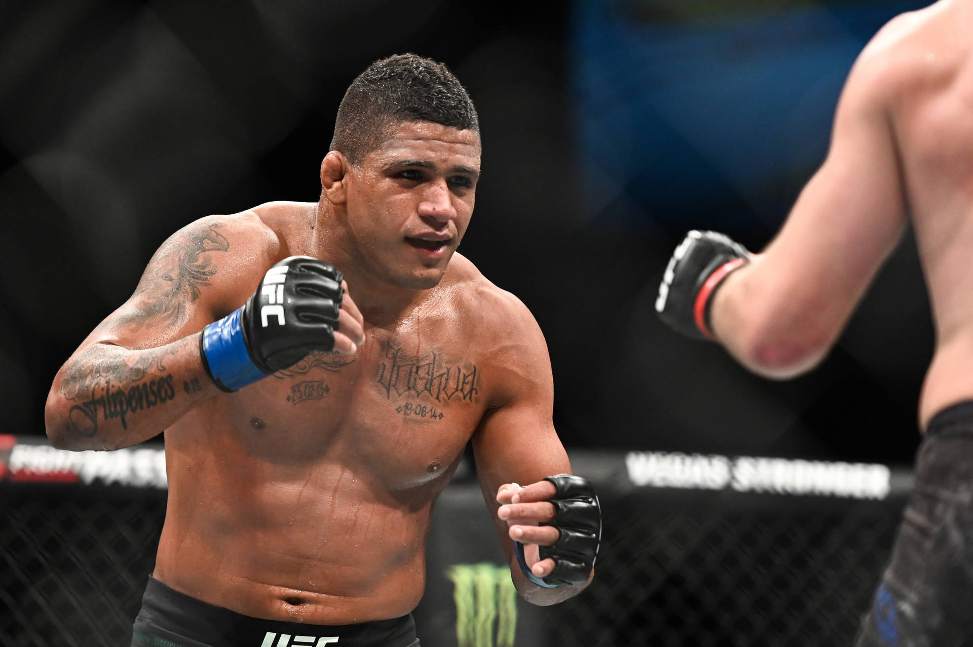 Gilbert Burns Readies To Punch Picture