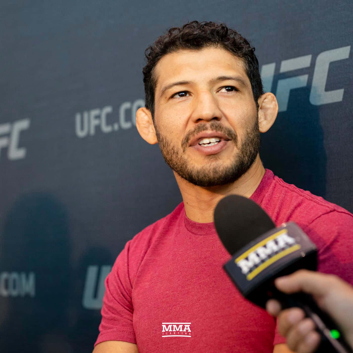 Gilbertmelendez Ufc Interview Is Not A Sentence Related To Computer Or Mobile Wallpaper. Could You Please Provide A Sentence In That Context For Me To Translate Into German? Wallpaper