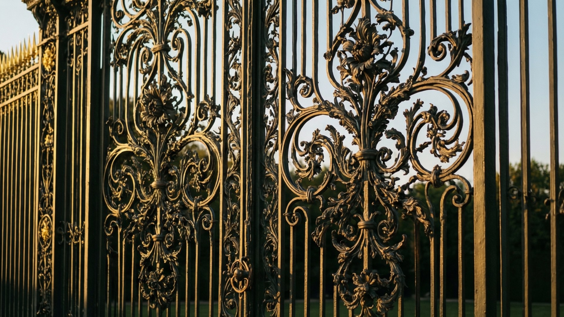 Gilded Gate Glow Fonds d'écran