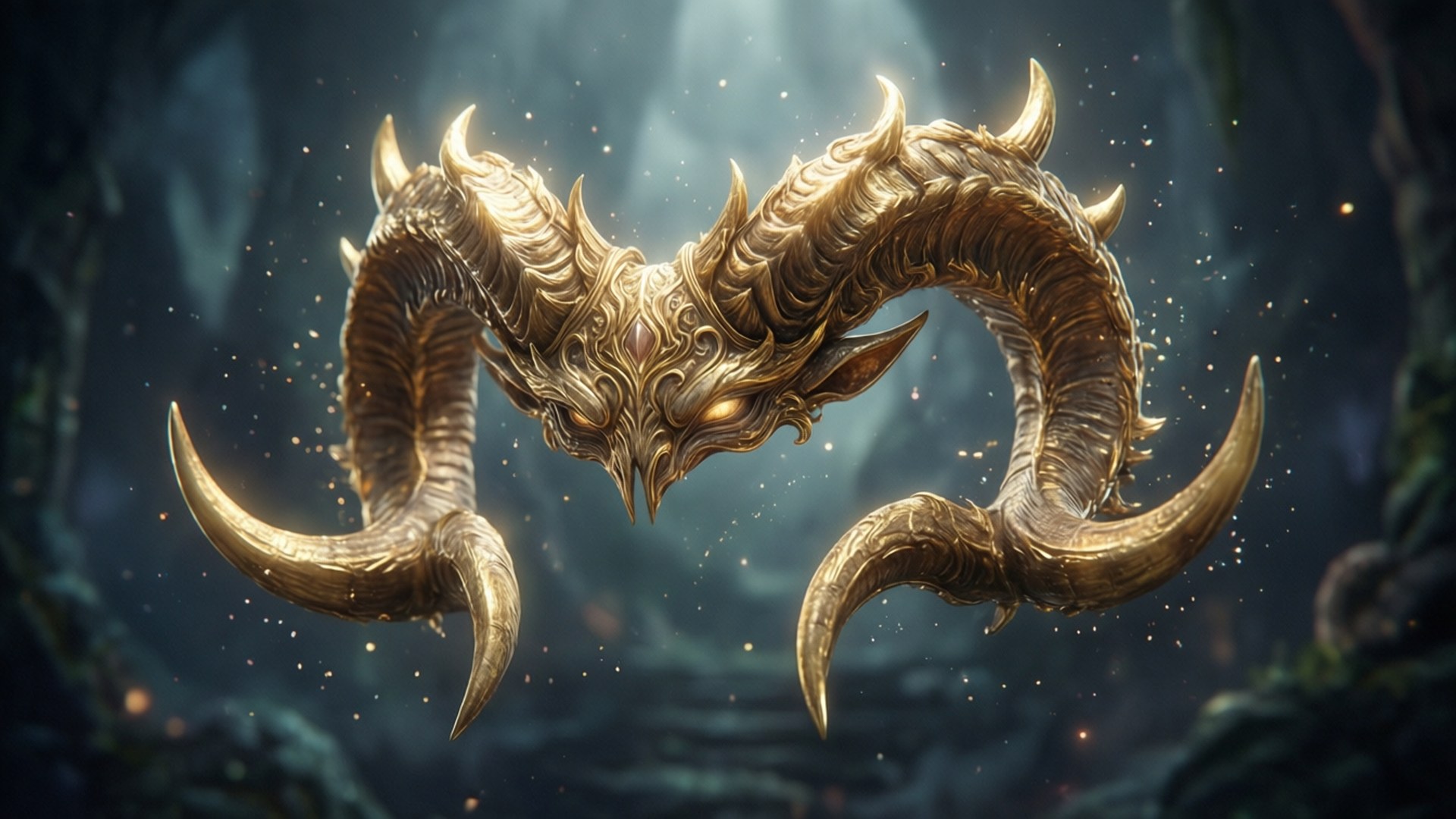 Gilded Void Wallpaper
