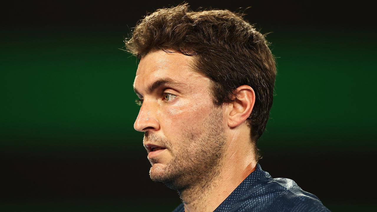 Gilles Simon Concerned Look Wallpaper