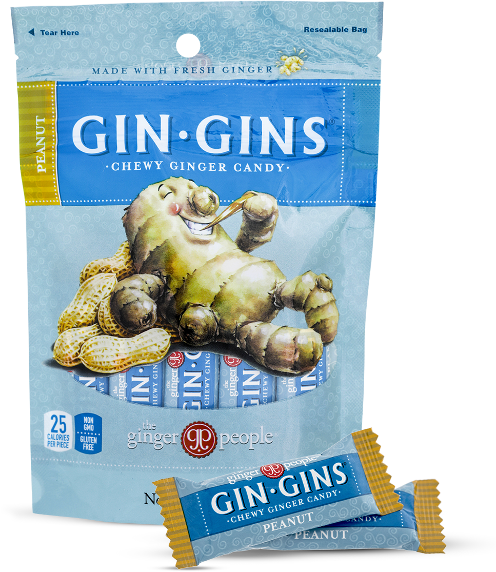 Download Gin Gins Chewy Ginger Candy Package | Wallpapers.com