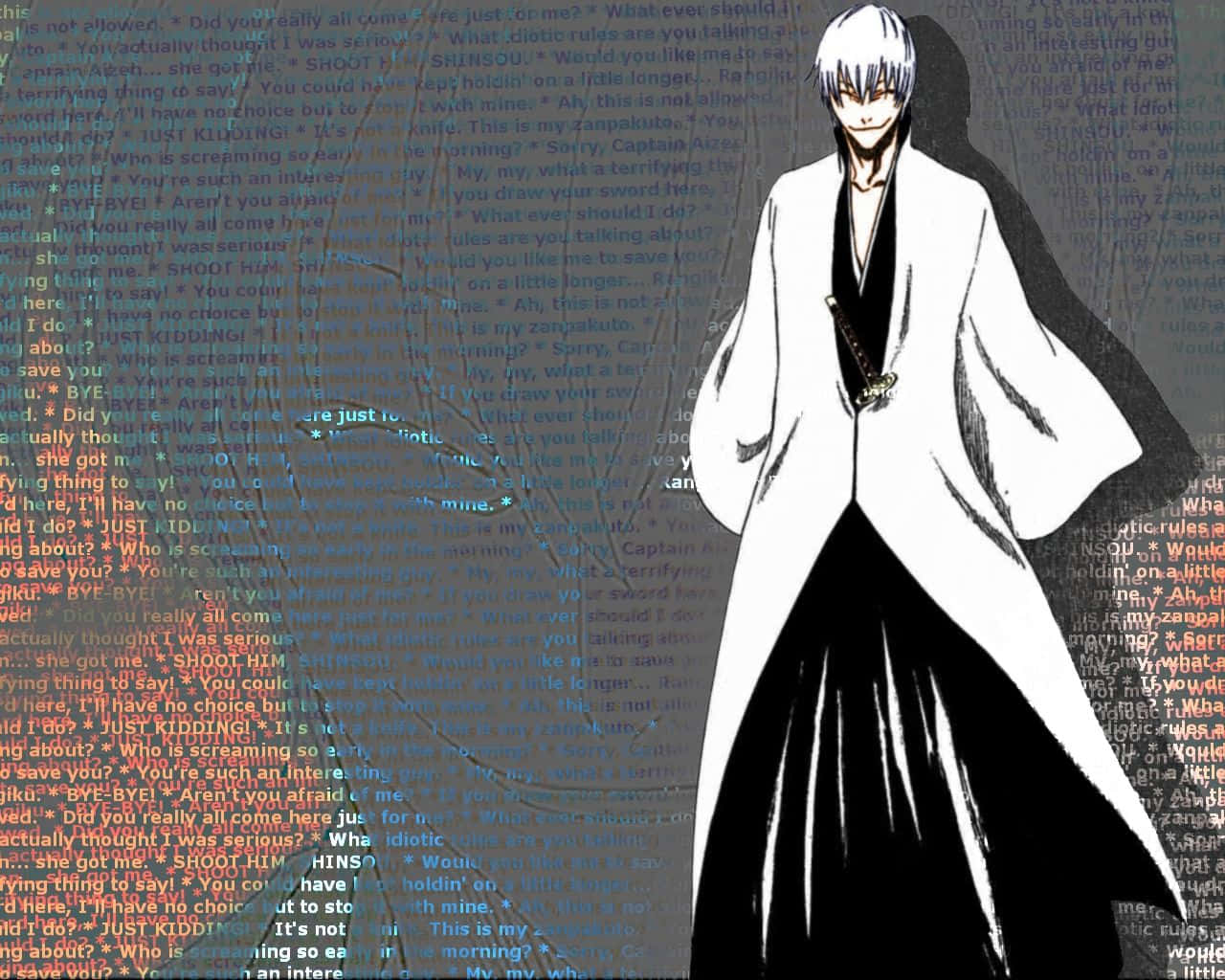 Gin Ichimaru, Determined to Achieve His Ambitions" Wallpaper