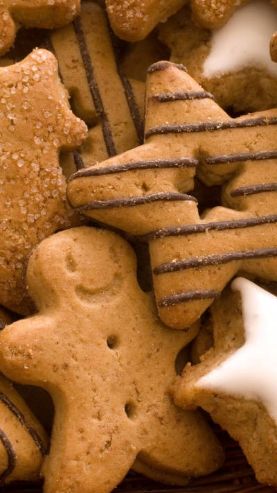 Ginger Cookie Iphone Wallpaper