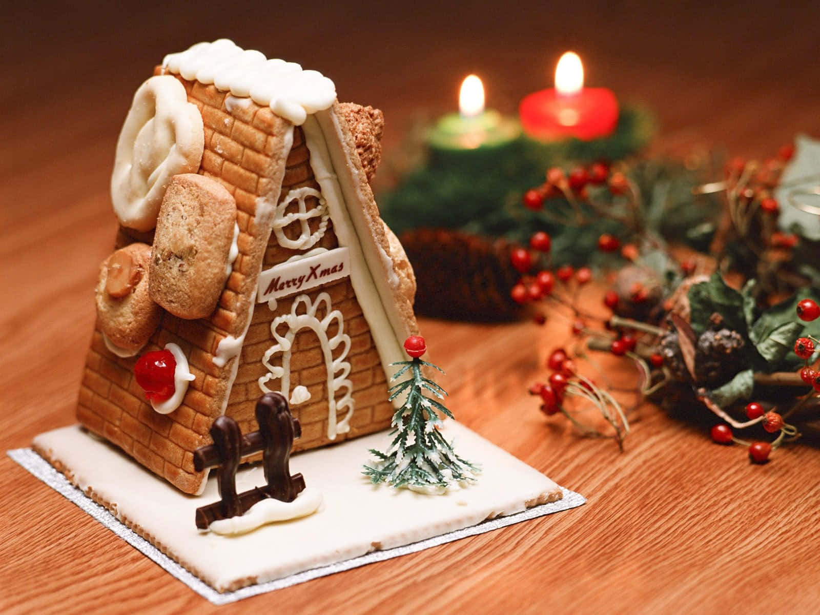 Deliciously Festive Gingerbread House