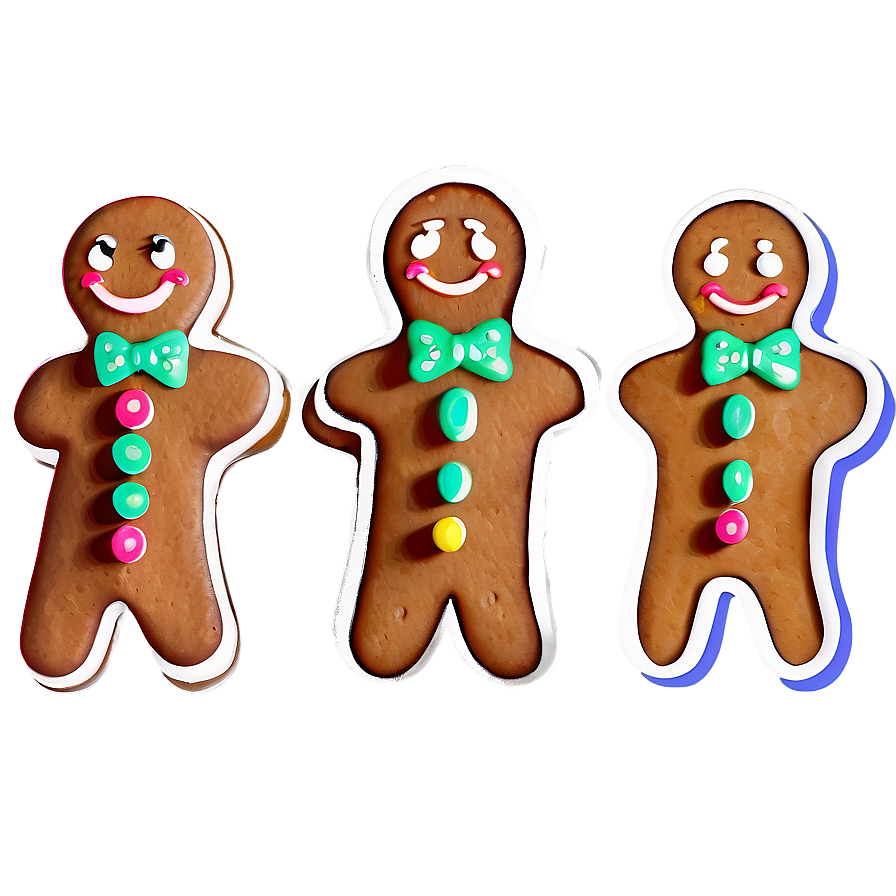 Gingerbread Characters Png 67 PNG