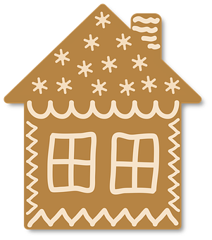 Gingerbread House Icon PNG