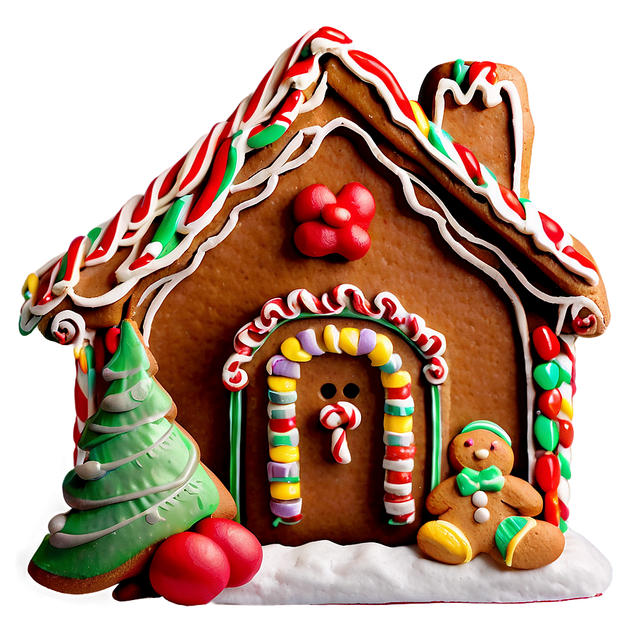 Gingerbread House Kit Png 72 PNG