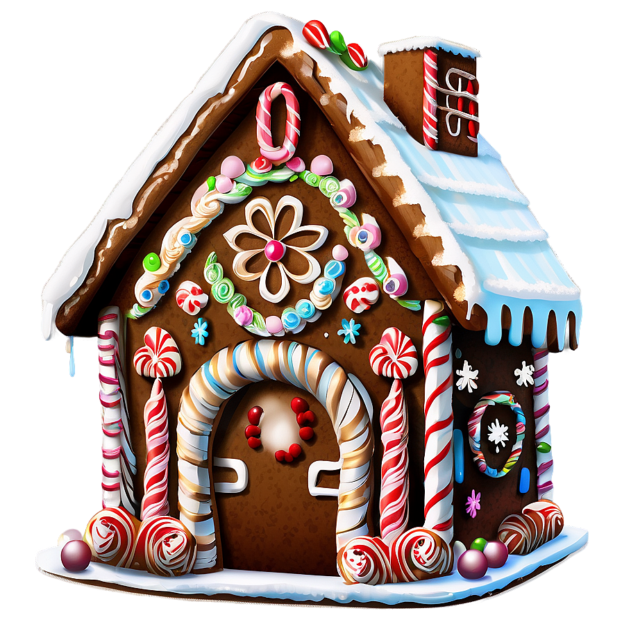 Download Gingerbread House Png 05212024 | Wallpapers.com