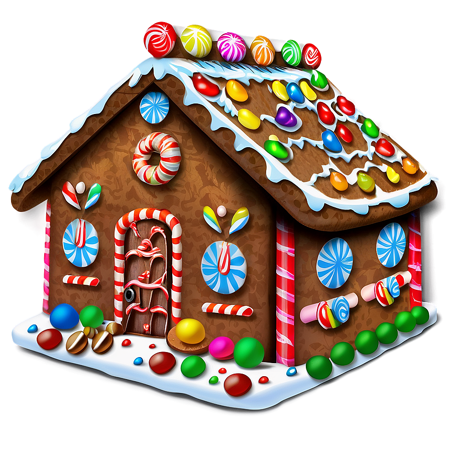 Download Gingerbread House Png 05212024 | Wallpapers.com