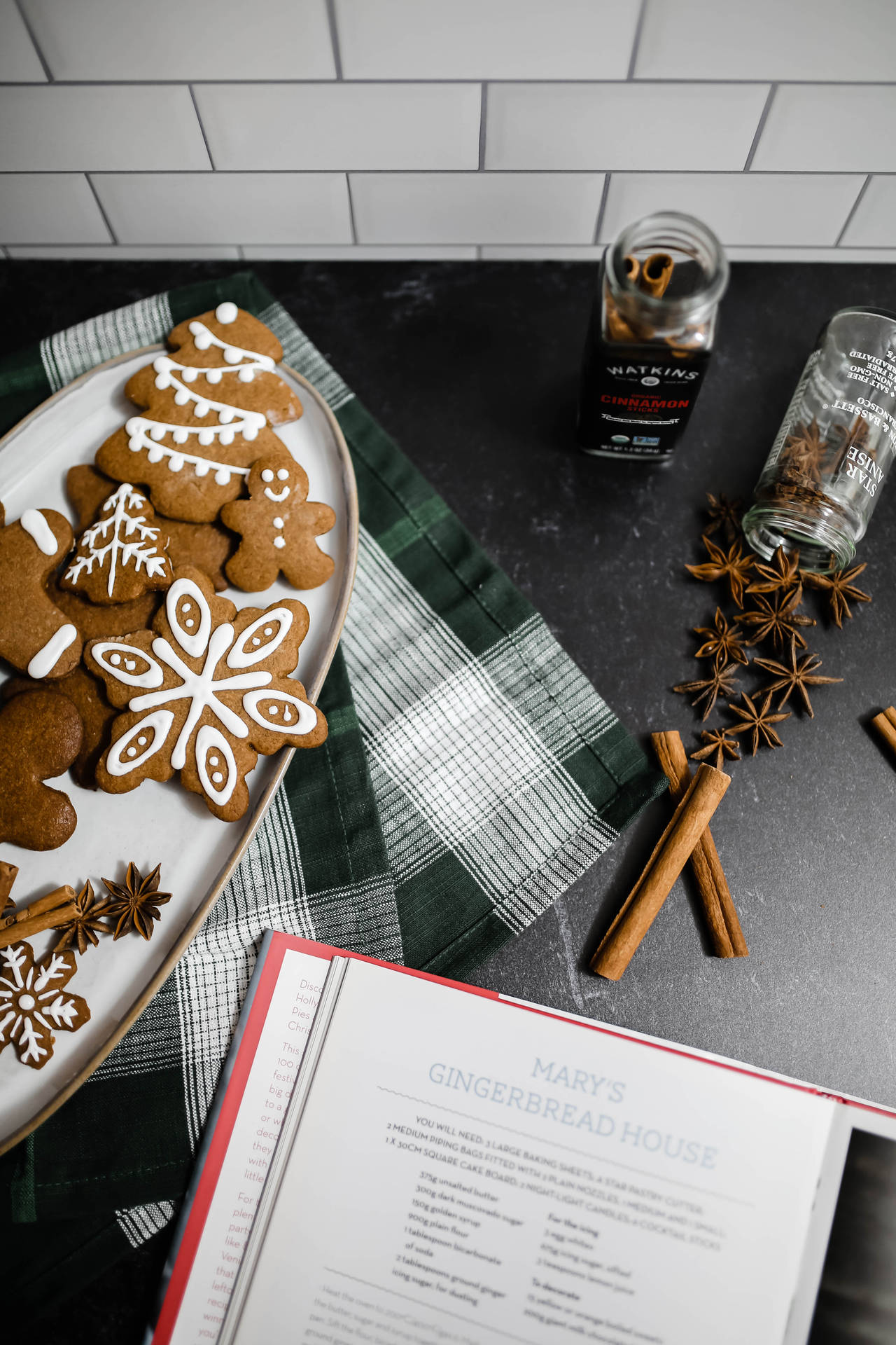 Gingerbreads For Christmas Wallpaper