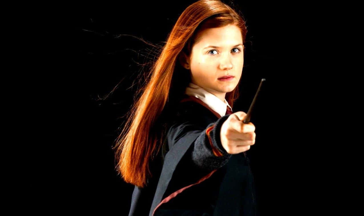 Ginny Weasley - Brave and Beautiful Witch Wallpaper