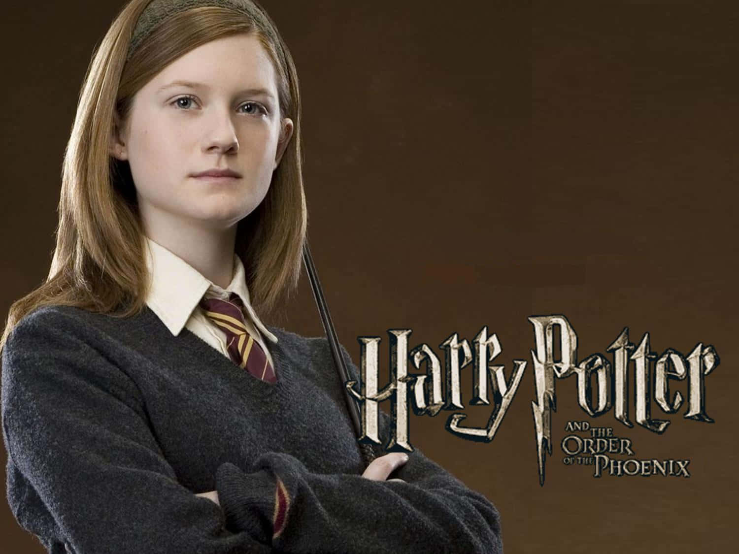 Ginny Weasley - Courage and Talent Wallpaper