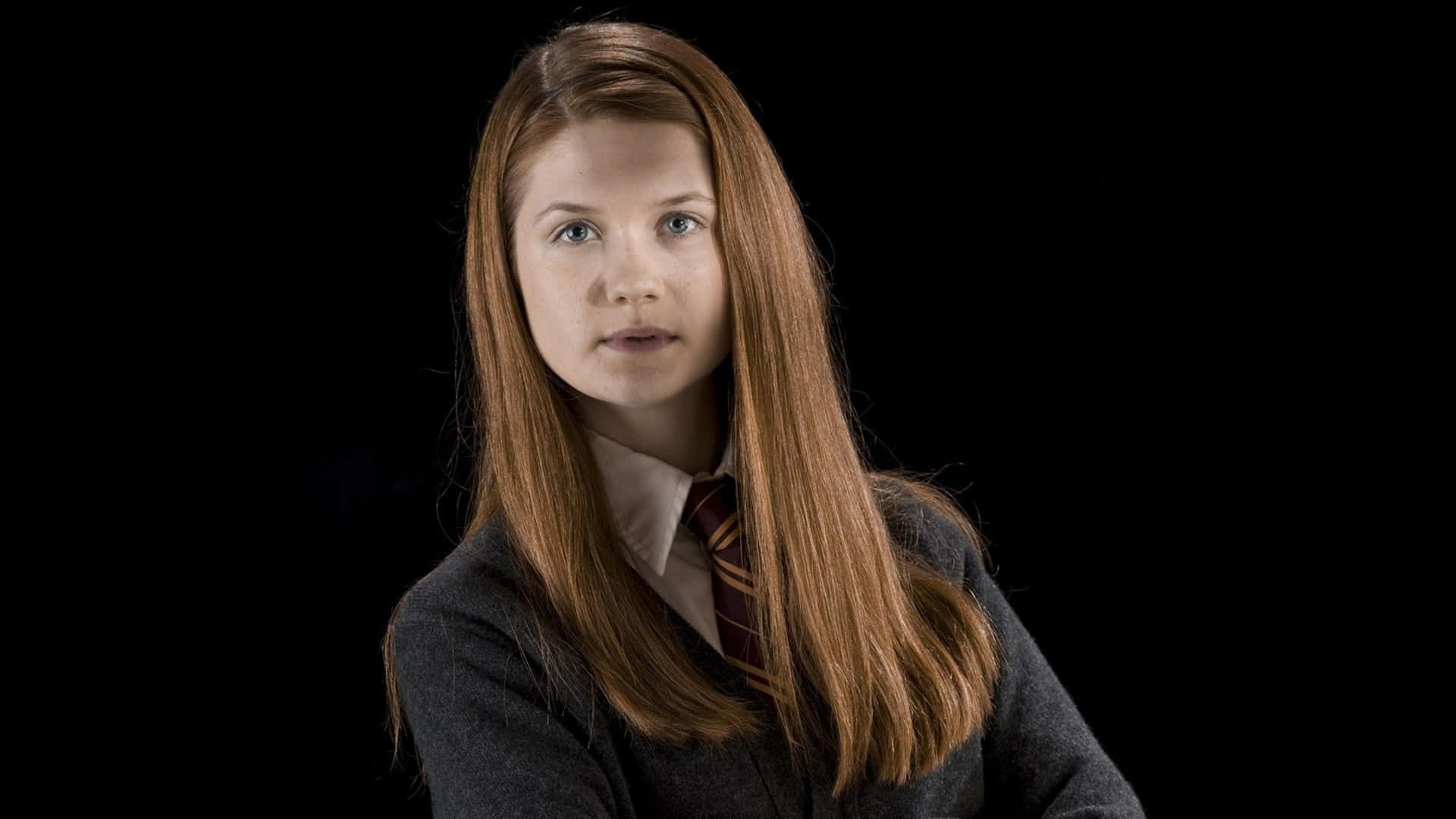 Magical Moments - Ginny Weasley at Hogwarts Wallpaper