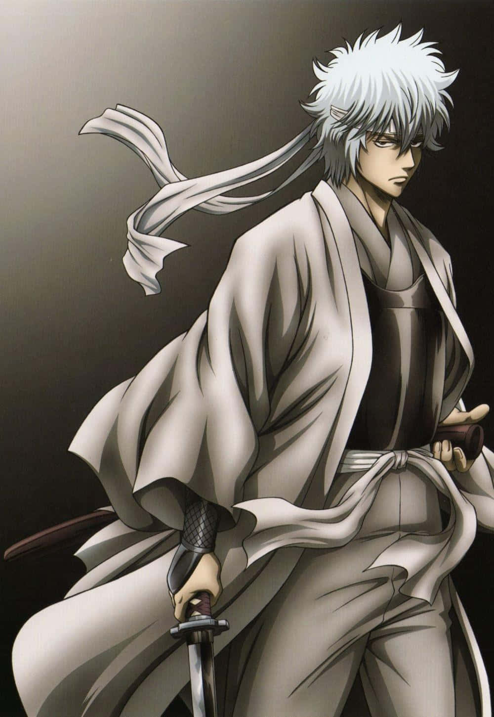 Gintoki Sakata, The Samurai Of Silver Soul Wallpaper