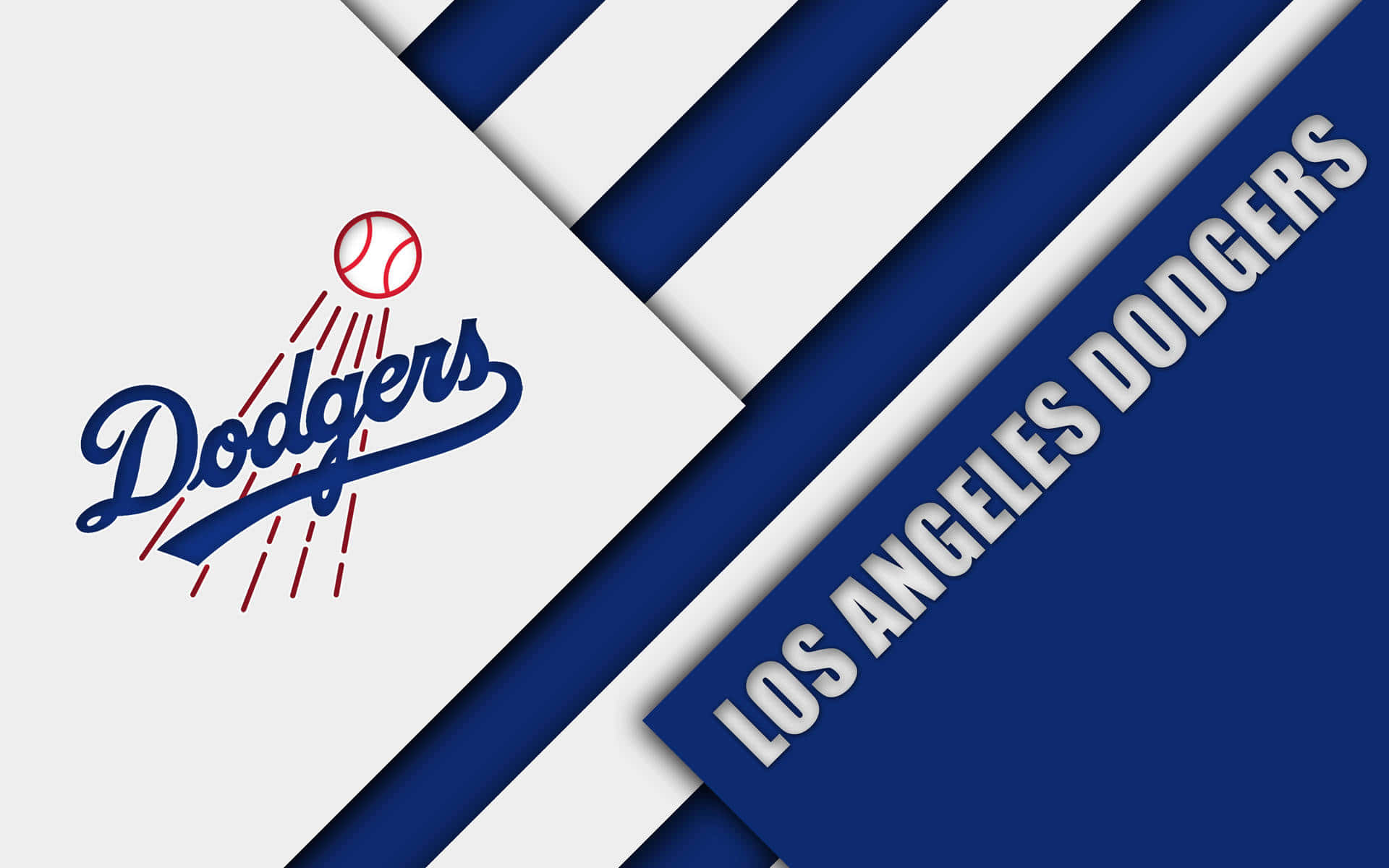 Giocatoredei Los Angeles Dodgers In Azione Durante Una Partita Di Baseball.