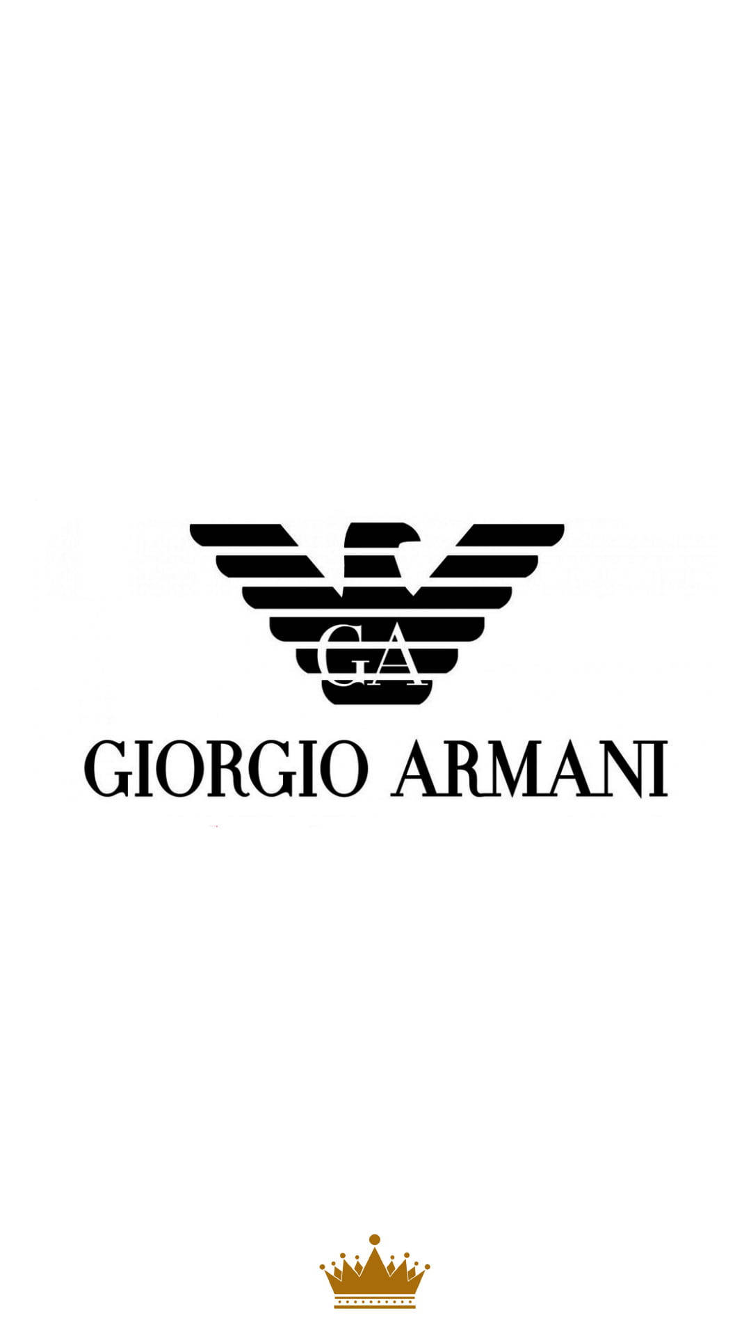 Download Giorgio Armani Gold Crown Wallpaper 