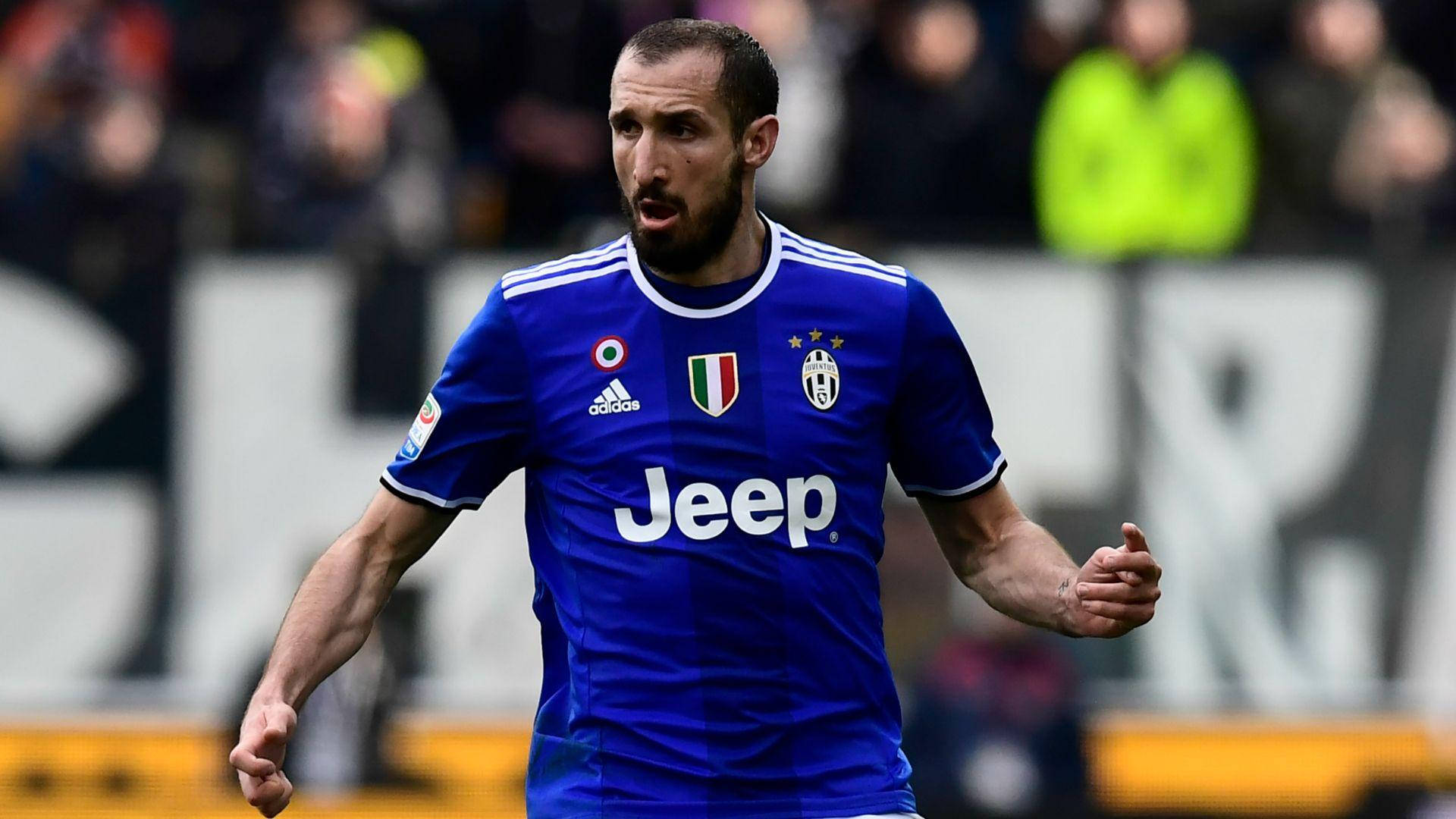 Giorgiochiellini, Jugador De Fútbol De La Juventus Fc. Fondo de pantalla