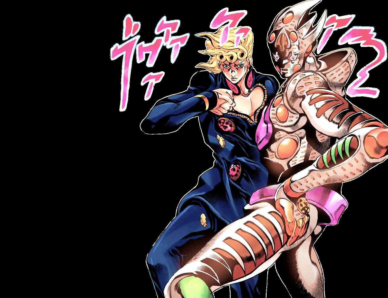 Giorno Giovanna unleashes the power of Gold Experience Requiem Wallpaper